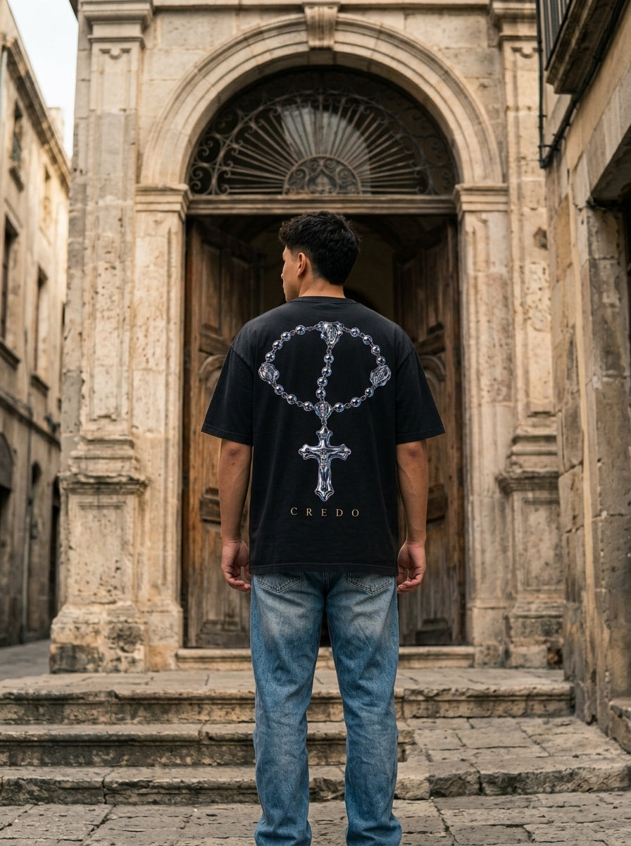 Credo model — Rosary Tee