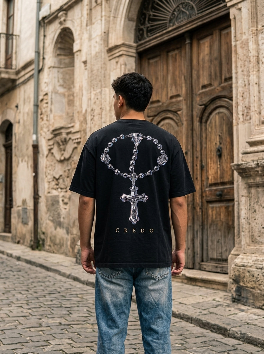 Credo model — Rosary Tee